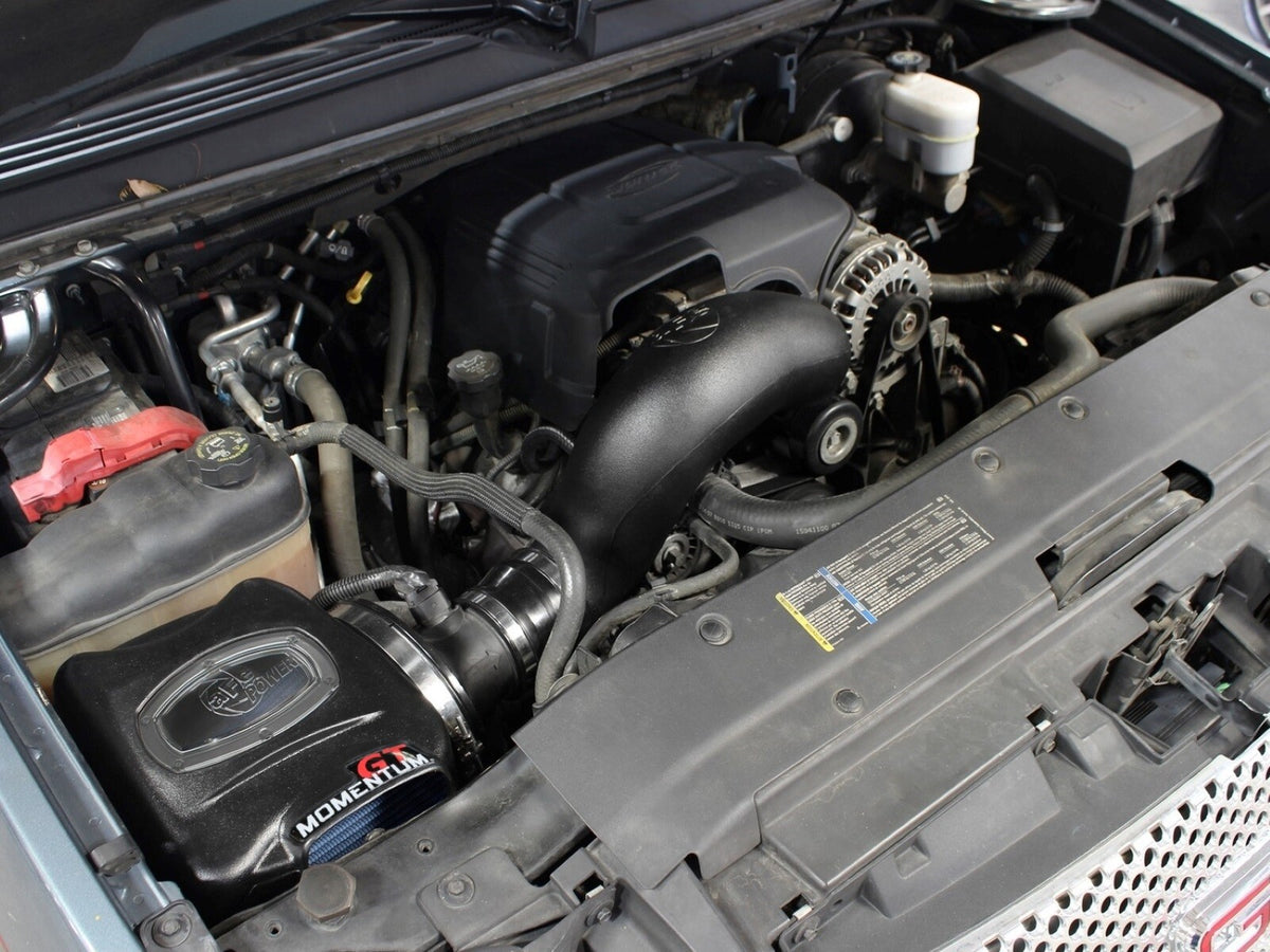 Momentum GT Cold Air Intake System w/ Pro 5R Filter GM Trucks/SUVs 07-08 V8-4.8L/5.3L/6.0L/6.2L (GMT900) aFe Power-5