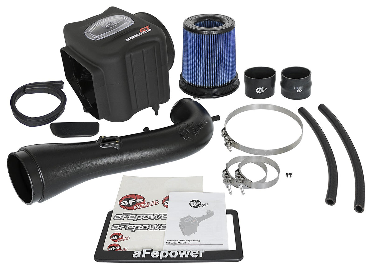 Momentum GT Cold Air Intake System w/ Pro 5R Filter GM Silverado/Sierra 1500 14-19/Tahoe/Suburban/Yukon/XL/Escalade 15-20 V8-5.3L/6.2L aFe Power-7