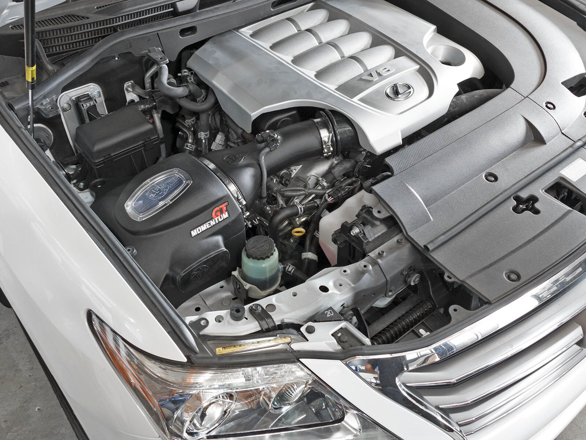 Momentum GT Cold Air Intake System w/ Pro 5R Filter Lexus LX570/Toyota Land Cruiser (J200) 08-21 V8-5.7L/V8-4.6L aFe Power-7