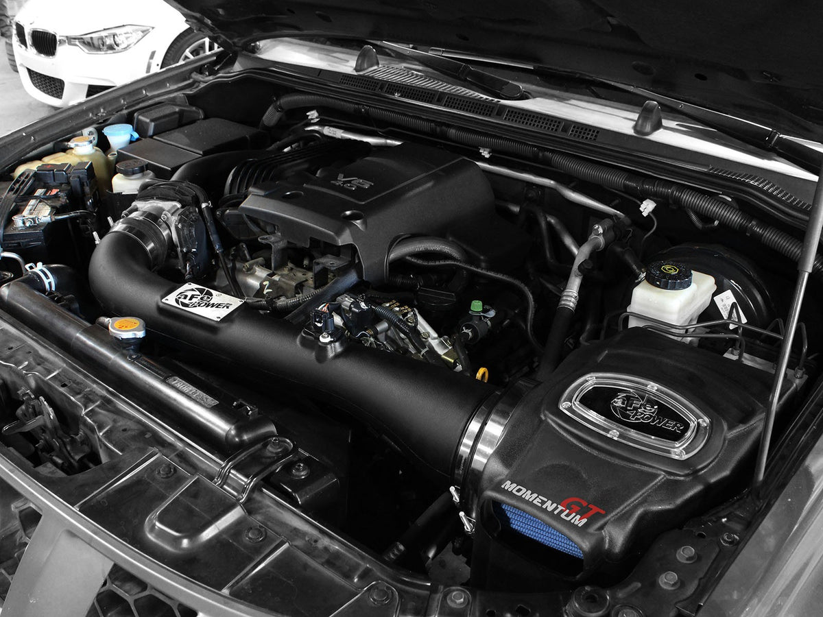 Momentum GT Cold Air Intake System w/ Pro 5R Filter Nissan Frontier 05-19/Pathfinder 05-12/Xterra 05-15 V6-4.0L aFe Power-5