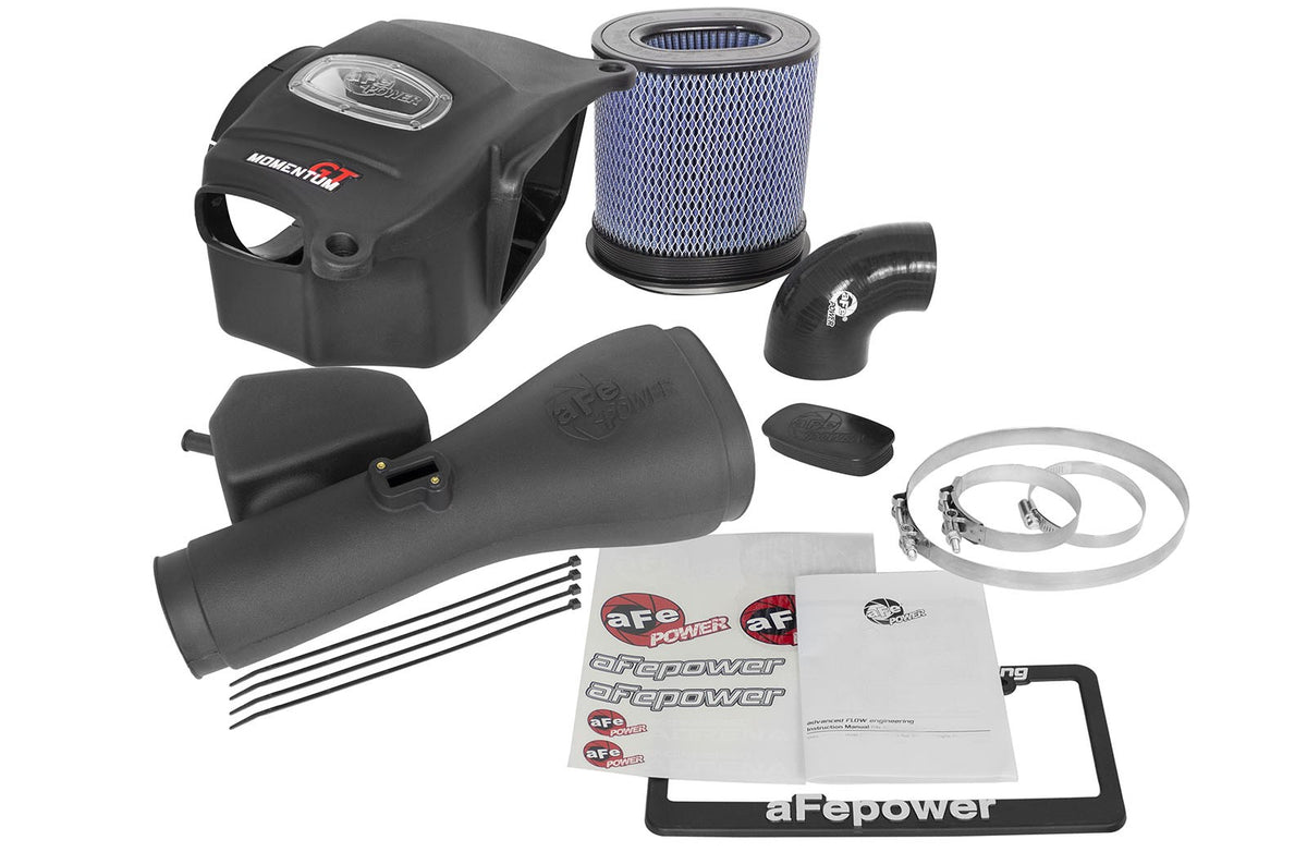 Momentum GT Cold Air Intake System w/ Pro 5R Filter Nissan Patrol (Y62) 10-17 V8-5.6L (320 hp) VK56DE aFe Power-6