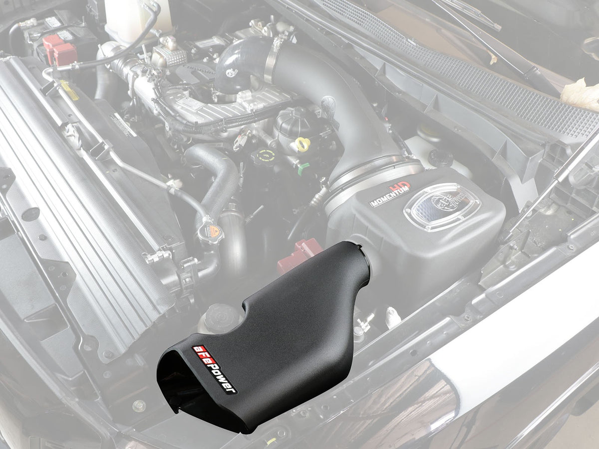 Dynamic Air Scoop D.A.S. Nissan Titan Xd 16-19 V8-5.0L (td) aFe Power-4