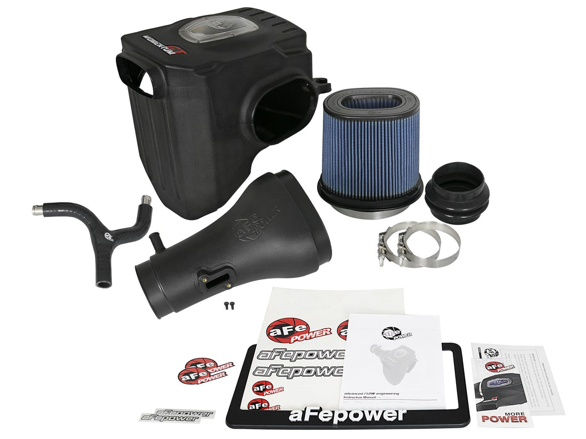 Momentum GT Cold Air Intake System w/ Pro 5R Filter Nissan Titan 17-24 V8-5.6L aFe Power-5