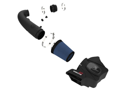 Momentum GT Cold Air Intake System w/ Pro 5R Filter Jeep Grand Cherokee (WK2) 11-21/Dodge Durango 11-26 V8-5.7L Hemi aFe Power-1