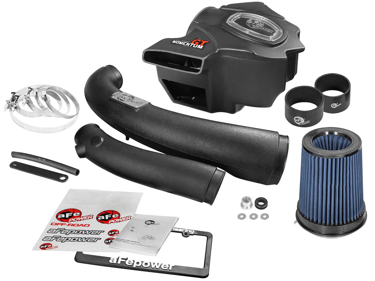 Momentum GT Cold Air Intake System w/ Pro 5R Filter Jeep Grand Cherokee (WK2)/Dodge Durango 11-15 V6-3.6L aFe Power-6