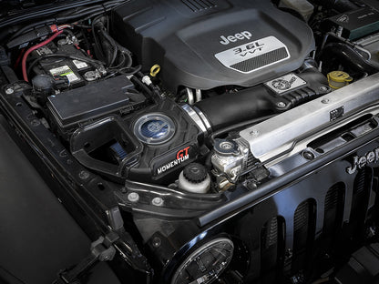 Momentum GT Cold Air Intake System w/ Pro 5R Filter Jeep Wrangler (JK) 12-18 V6-3.6L 22 Percent Air Flow Gain aFe Power-7