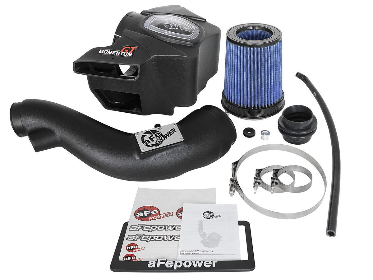 Momentum GT Cold Air Intake System w/ Pro 5R Filter Jeep Grand Cherokee (WK2)/Dodge Durango 16-26 V6-3.6L aFe Power-6