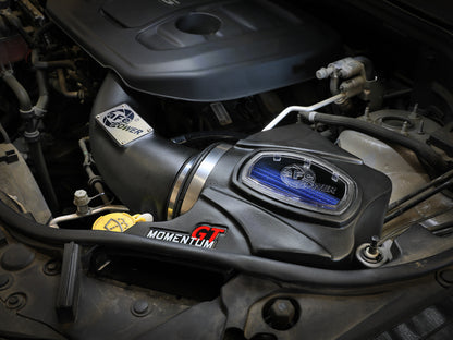 Momentum GT Cold Air Intake System w/ Pro 5R Filter Jeep Grand Cherokee (WK2)/Dodge Durango 16-26 V6-3.6L aFe Power-7