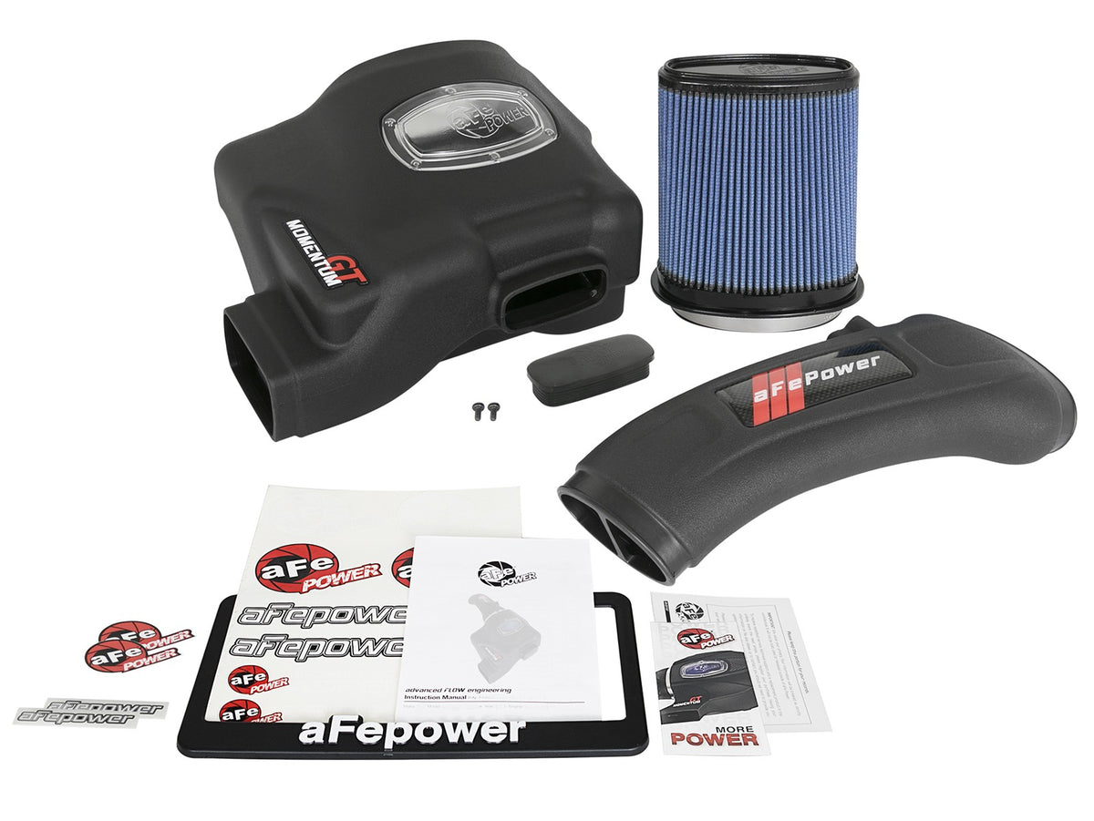 Momentum GT Cold Air Intake System w/ Pro 5R Filter BMW 135i (E82/88) / 335i (E90/92/93) 11-13 L6-3.0L (t) N55 aFe Power-6