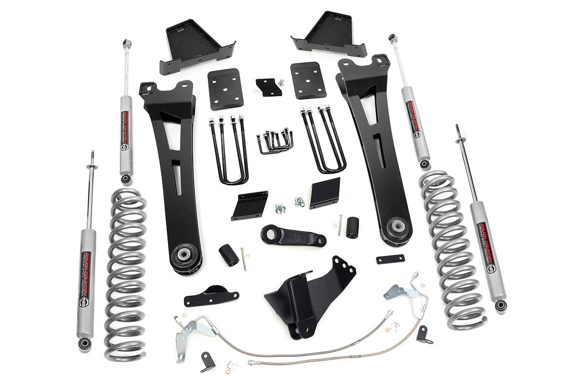 Rough Country 6 Inch Ford Radius Arm Suspension Lift Kit 11-14 F-250 Rough Country