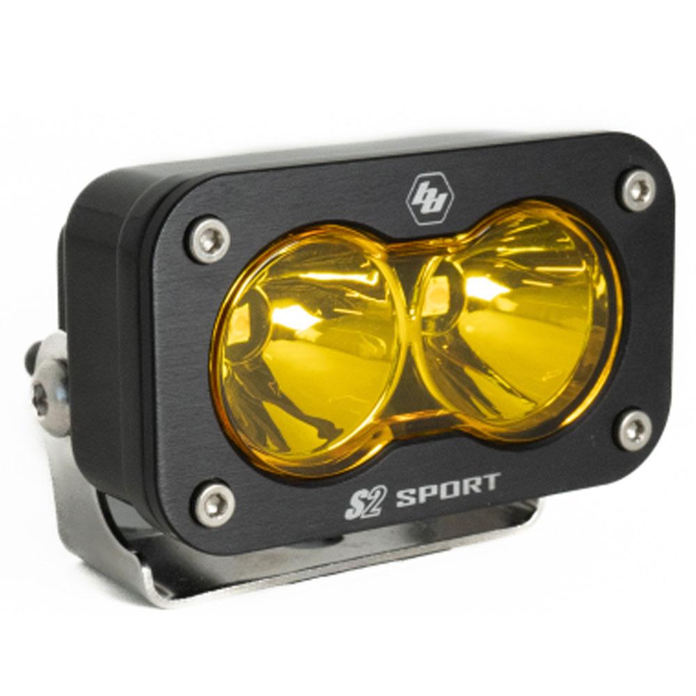 LED Work Light Amber Lens Each S2 Sport Baja Designs-2