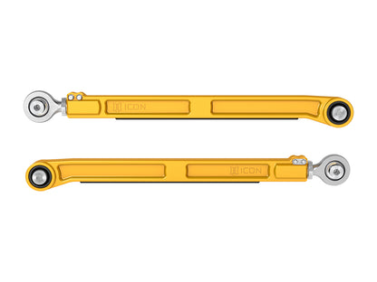 2022-2025 Toyota Tundra/2023-2025 Toyota Sequoia/2024-2025 Toyota Tacoma Rear Billet Lower Link Kit Gold Anodizing ICON Vehicle Dynamics-2