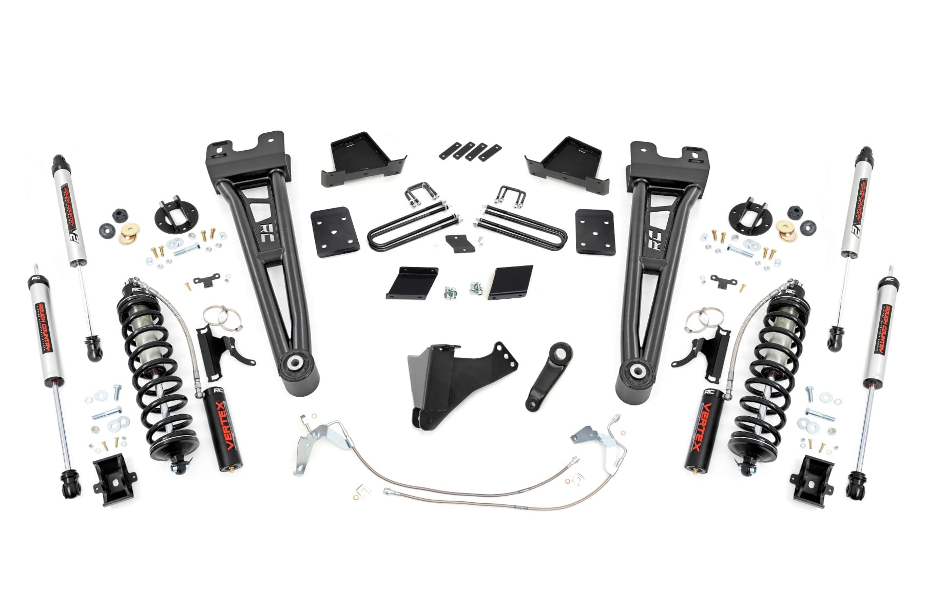 6 Inch Lift Kit Diesel Radius Arm C/O V2 OVLD Ford F-250 Super Duty (11-14) Rough Country