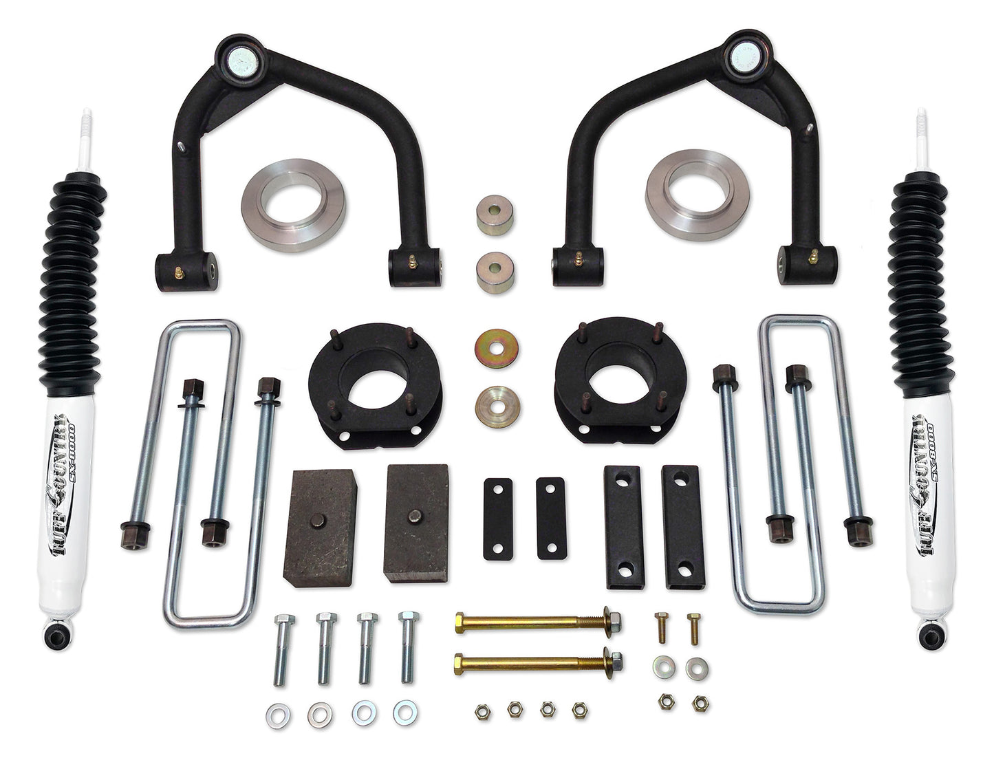 4 Inch Lift Kit 07-19 Toyota Tundra 4x4 & 2WD Excludes TRD Pro Tuff Country