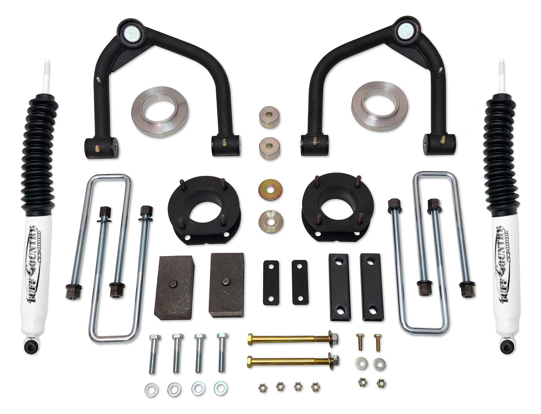 4 Inch Lift Kit 07-19 Toyota Tundra 4x4 & 2WD Excludes TRD Pro Tuff Country