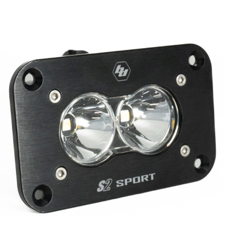 LED Work Light Clear Lens Flush Mount Each S2 Sport Baja Designs-2