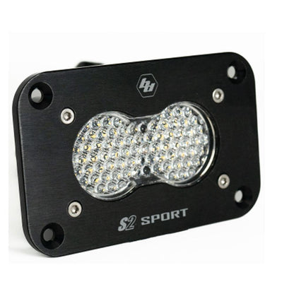 LED Work Light Clear Lens Flush Mount Each S2 Sport Baja Designs