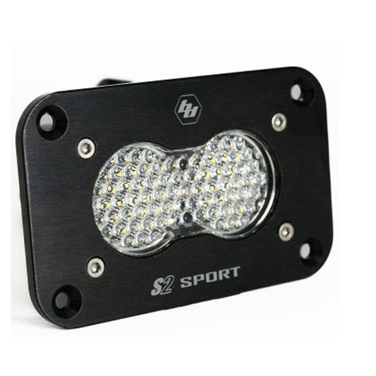 LED Work Light Clear Lens Flush Mount Each S2 Sport Baja Designs