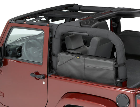 RoughRider Saddlebag/Duffle Jeep '07-18 Wrangler JK '18-26 JL 2-Door Bestop