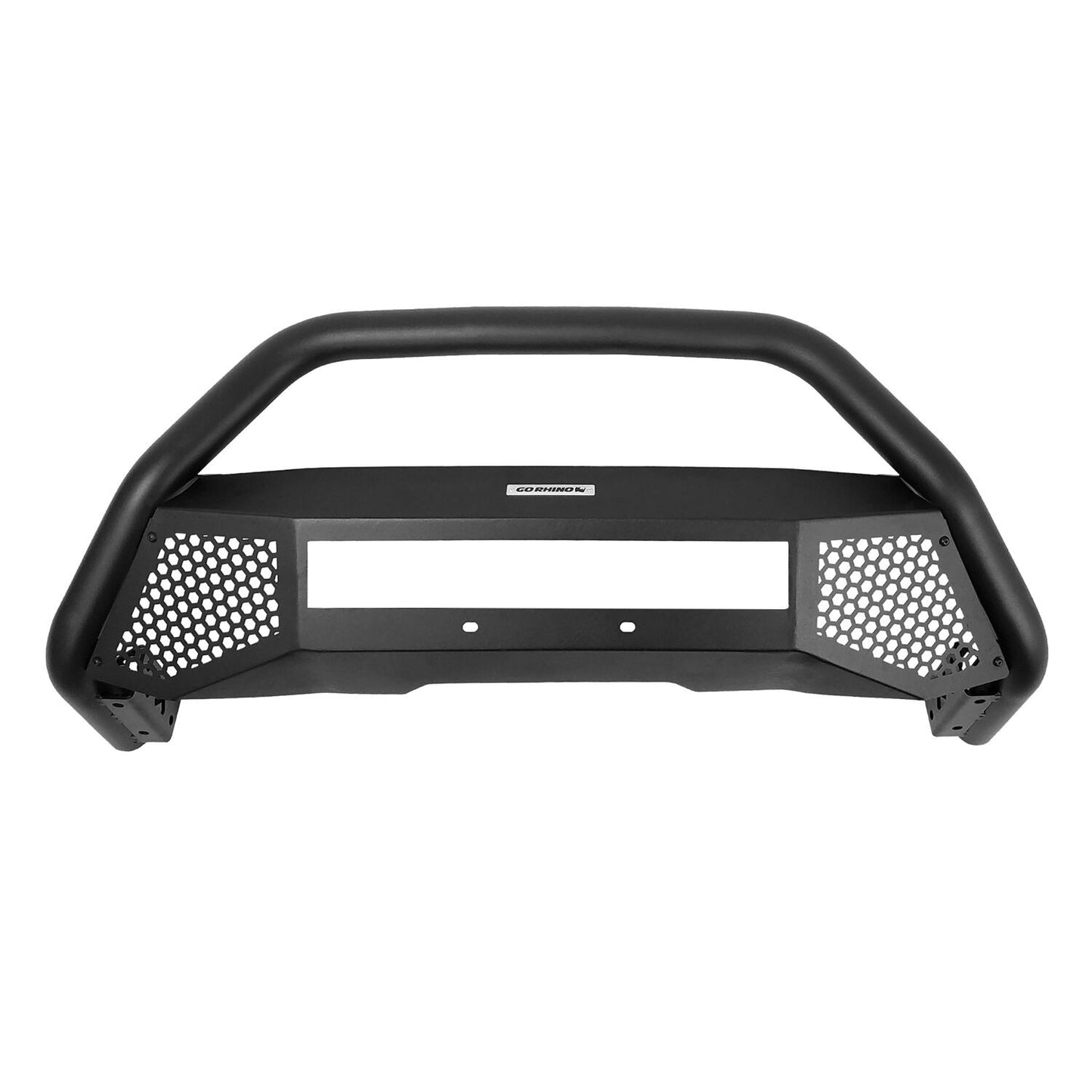 RC4 LR with Mounting Brackets & 20 Inch Light Bar Textured Black 2015-2020 Colorado/Canyon Go Rhino-3
