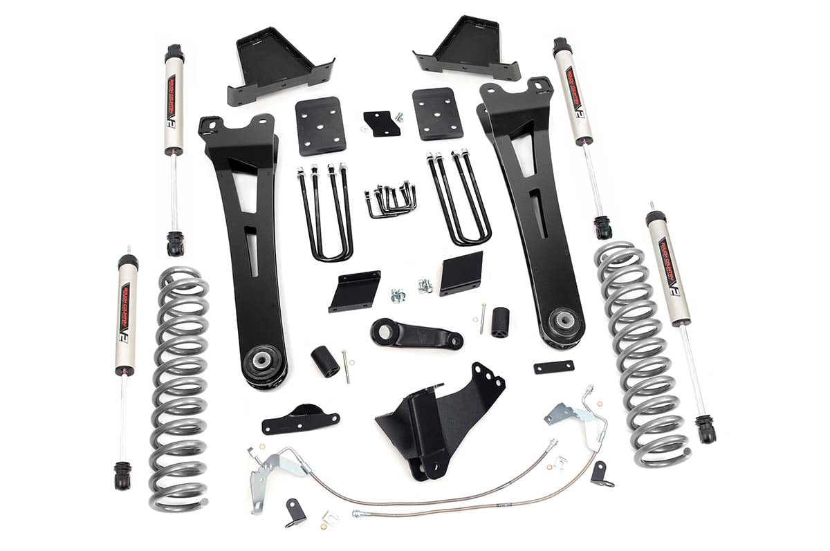 6 Inch Lift Kit | Diesel | Radius Arm | No OVLD | V2 | Ford F-250 Super Duty (15-16) Rough Country