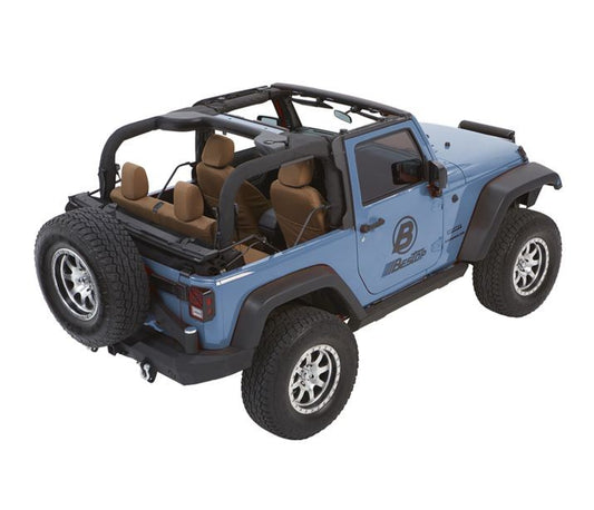 Jeep Trektop Glide - Jeep 07-18 Wrangler JK 2-Door Bestop-1