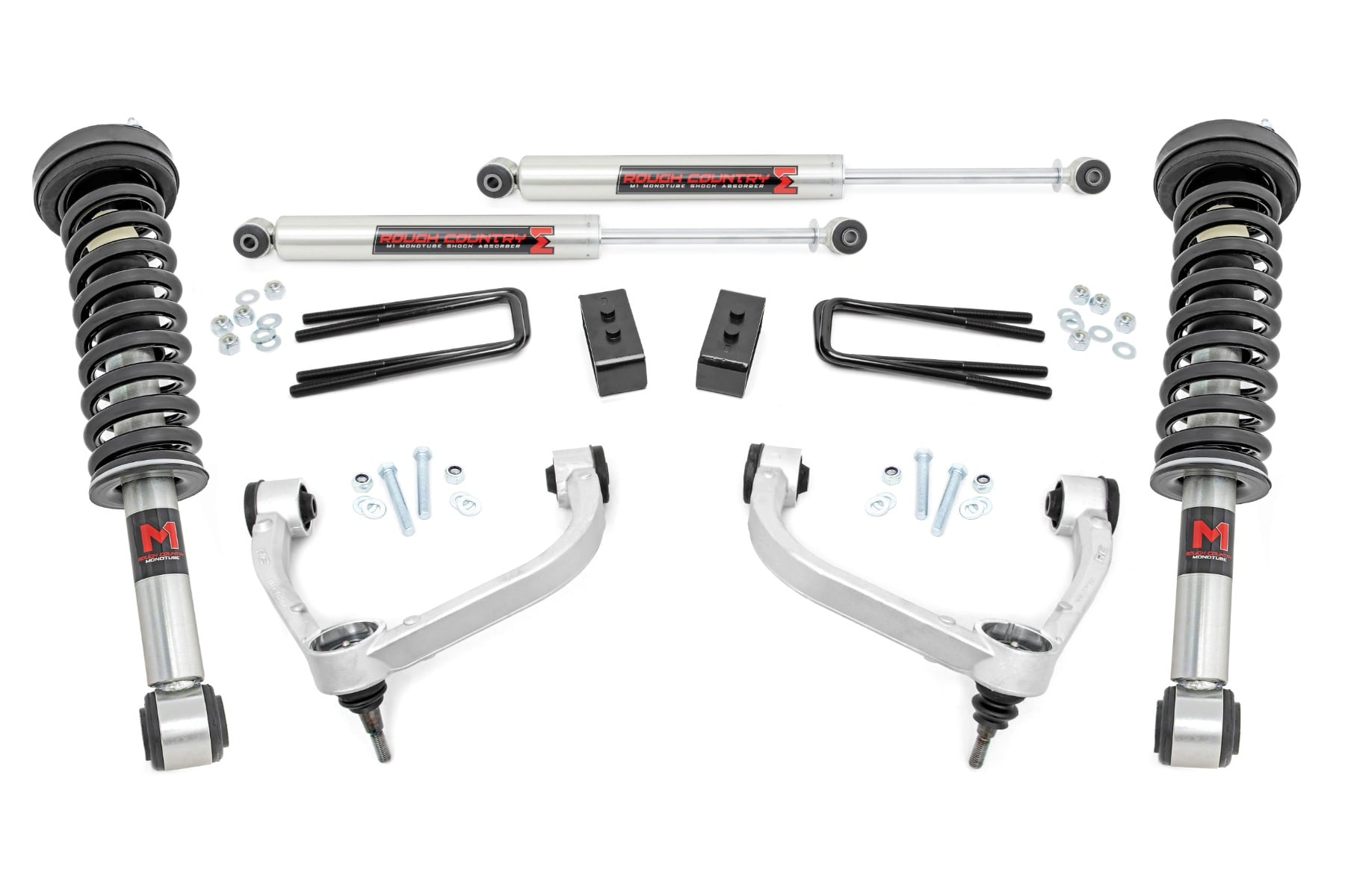 3 Inch Lift Kit M1 Struts Ford F-150 4WD (2009-2013) Rough Country