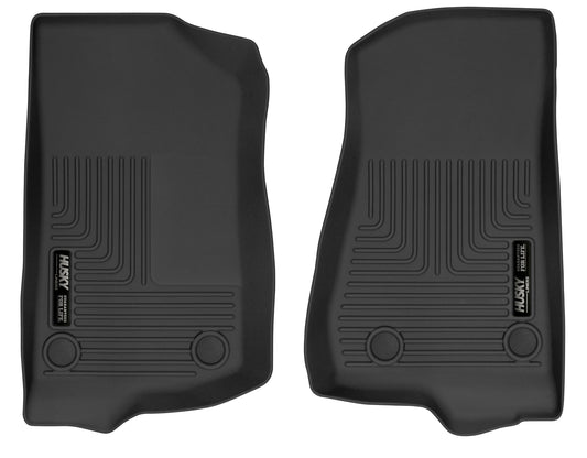 X-act Contour Front Floor For 2018-2024 Jeep Wrangler JL 2020-2025 Jeep Gladiator Husky Liners