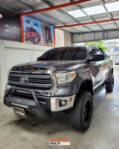 RC4 LR with Mounting Brackets Textured Black 2014-2021 Toyota Tundra Go Rhino-2