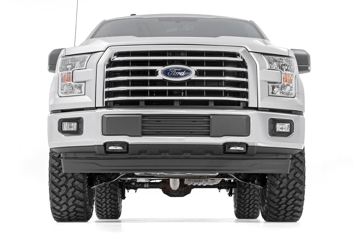 Rough Country 3.0 Inch Ford Bolt-On Arm Lift Kit w/ Vertex For 14-20 F-150 4WD Rough Country