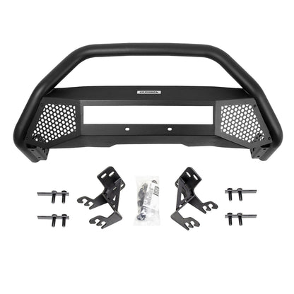 RC4 LR with Mounting Brackets Textured Black 2016-2024 Toyota 4Runner Go Rhino-1