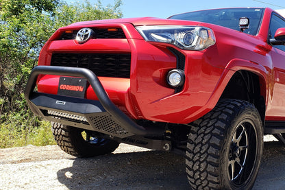 RC4 LR with Mounting Brackets & 20 Inch Light Bar Textured Black 2016-2024 Toyota 4Runner Go Rhino-3