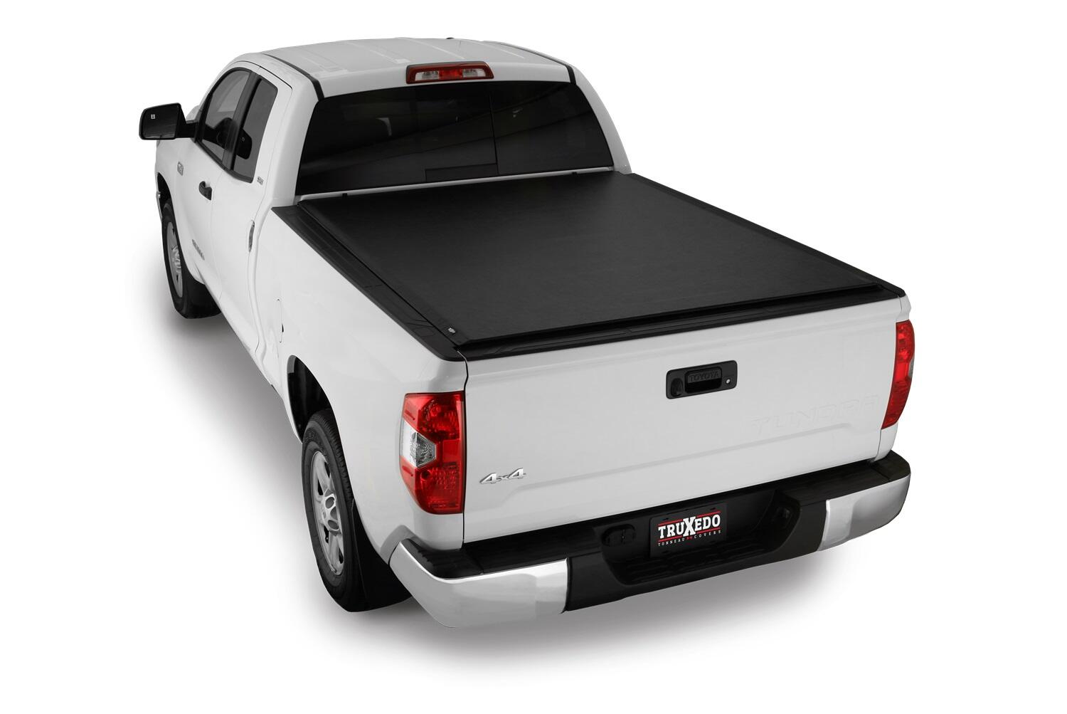 Lo Pro Tonneau Cover Black 2007-2021 Toyota Tundra 6 Foot 6 Inch Bed Truxedo-4
