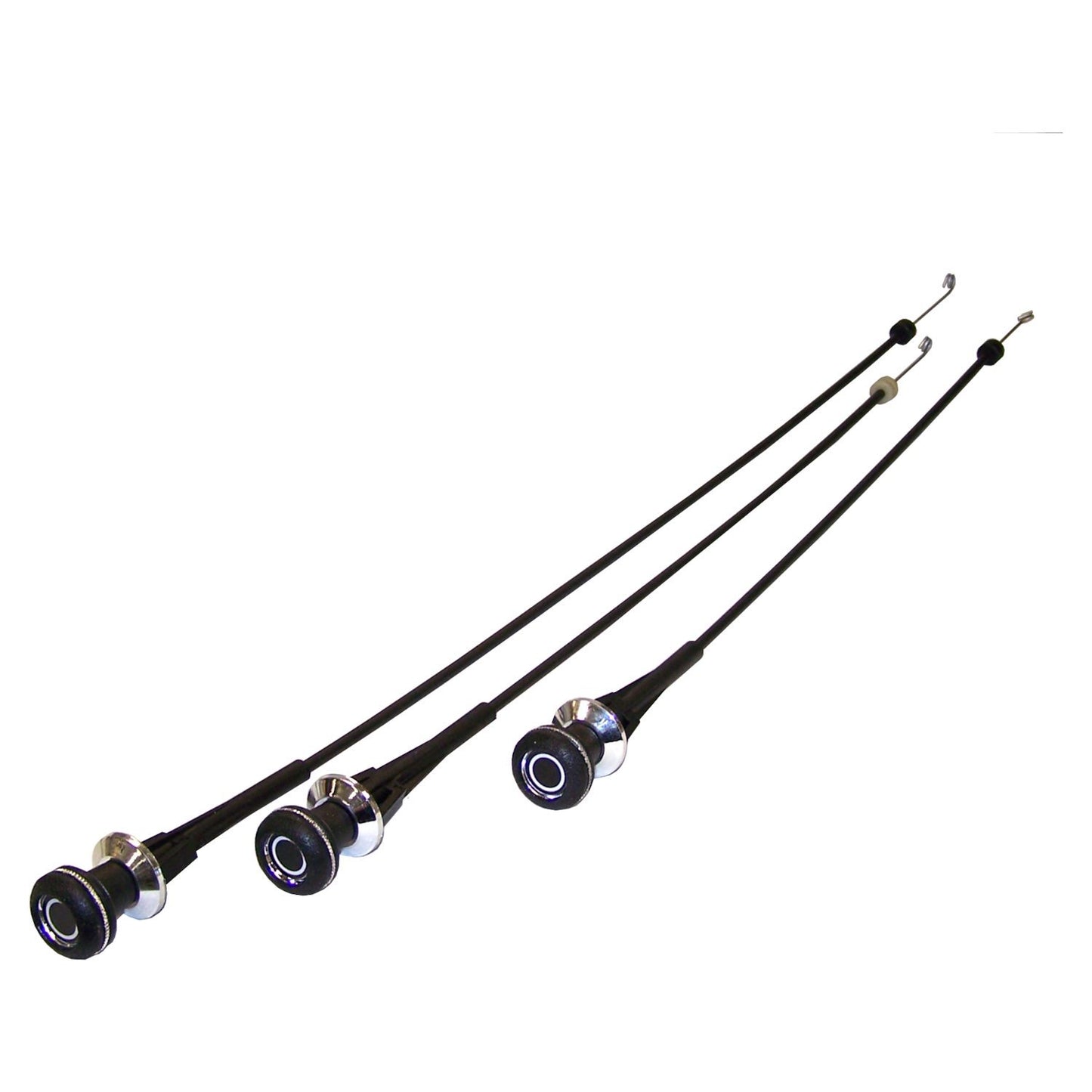 Heater, Temperature & Fresh Air Cable Kit for 78-86 Jeep CJ-5, CJ-7, CJ-8 Crown Automotive