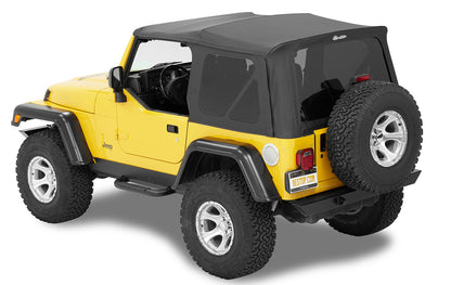Jeep Soft Top Supertop Squareback Soft Top For Jeep 1997-2006 Wrangler TJ Bestop-2