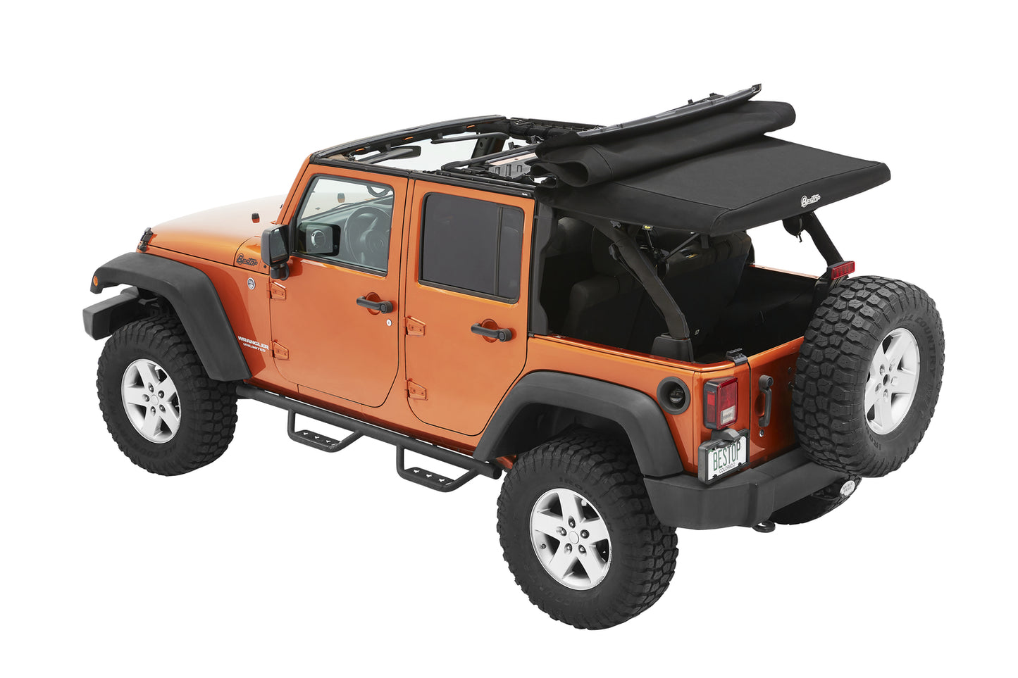Bestop Supertop Ultra Squareback Soft Top For Jeep 2007-2018 Wrangler JK 4 Door Bestop