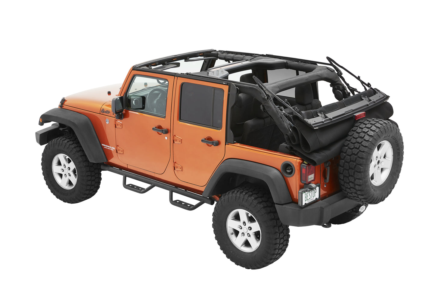 Bestop Supertop Ultra Squareback Soft Top For Jeep 2007-2018 Wrangler JK 4 Door Bestop