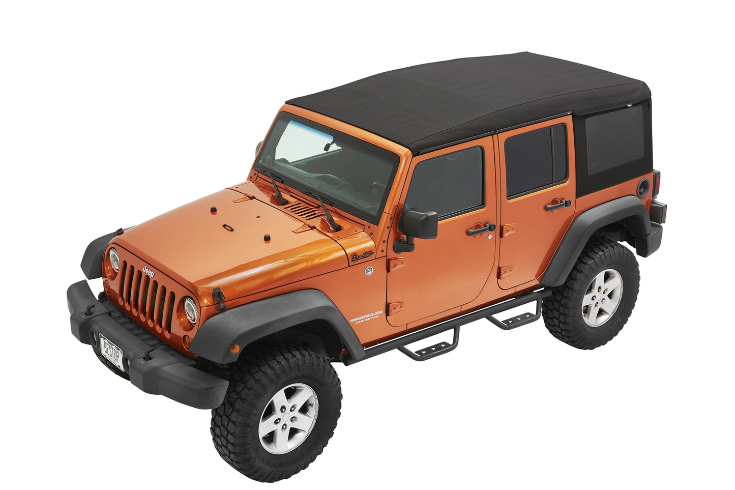 Bestop Supertop Ultra Squareback Soft Top For Jeep 2007-2018 Wrangler JK 4 Door Bestop