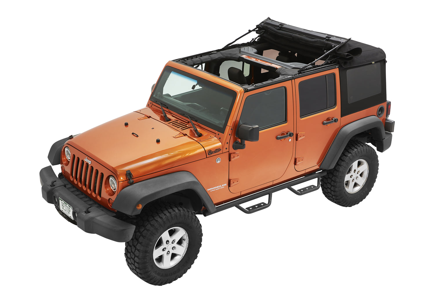 Bestop Supertop Ultra Squareback Soft Top For Jeep 2007-2018 Wrangler JK 4 Door Bestop
