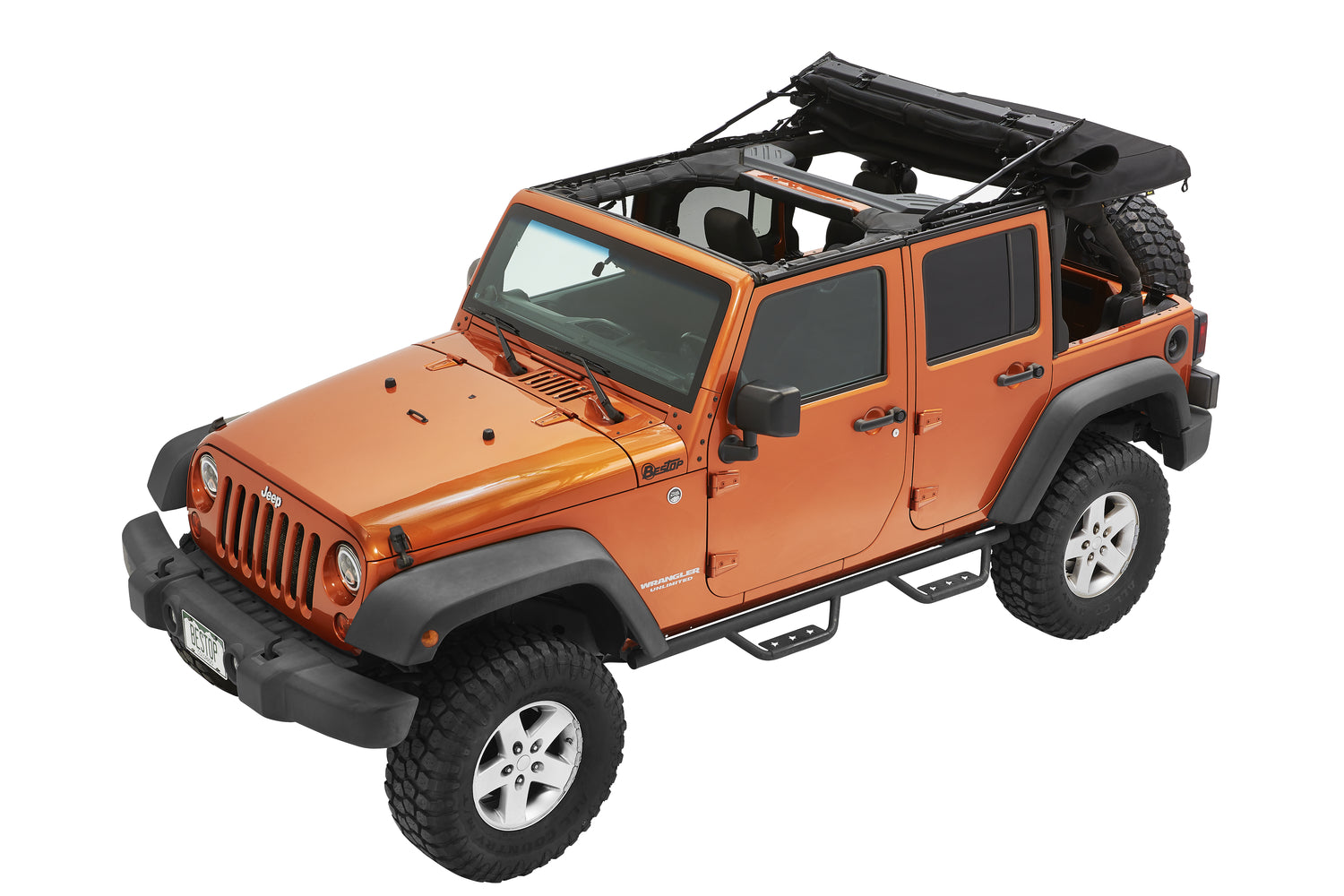 Bestop Supertop Ultra Squareback Soft Top For Jeep 2007-2018 Wrangler JK 4 Door Bestop