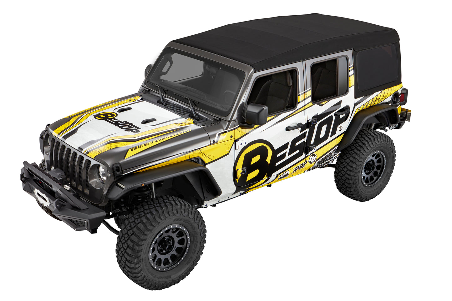 Bestop Supertop Ultra Squareback Soft Top For Jeep 2018-Current Wrangler JL 4 Door Bestop