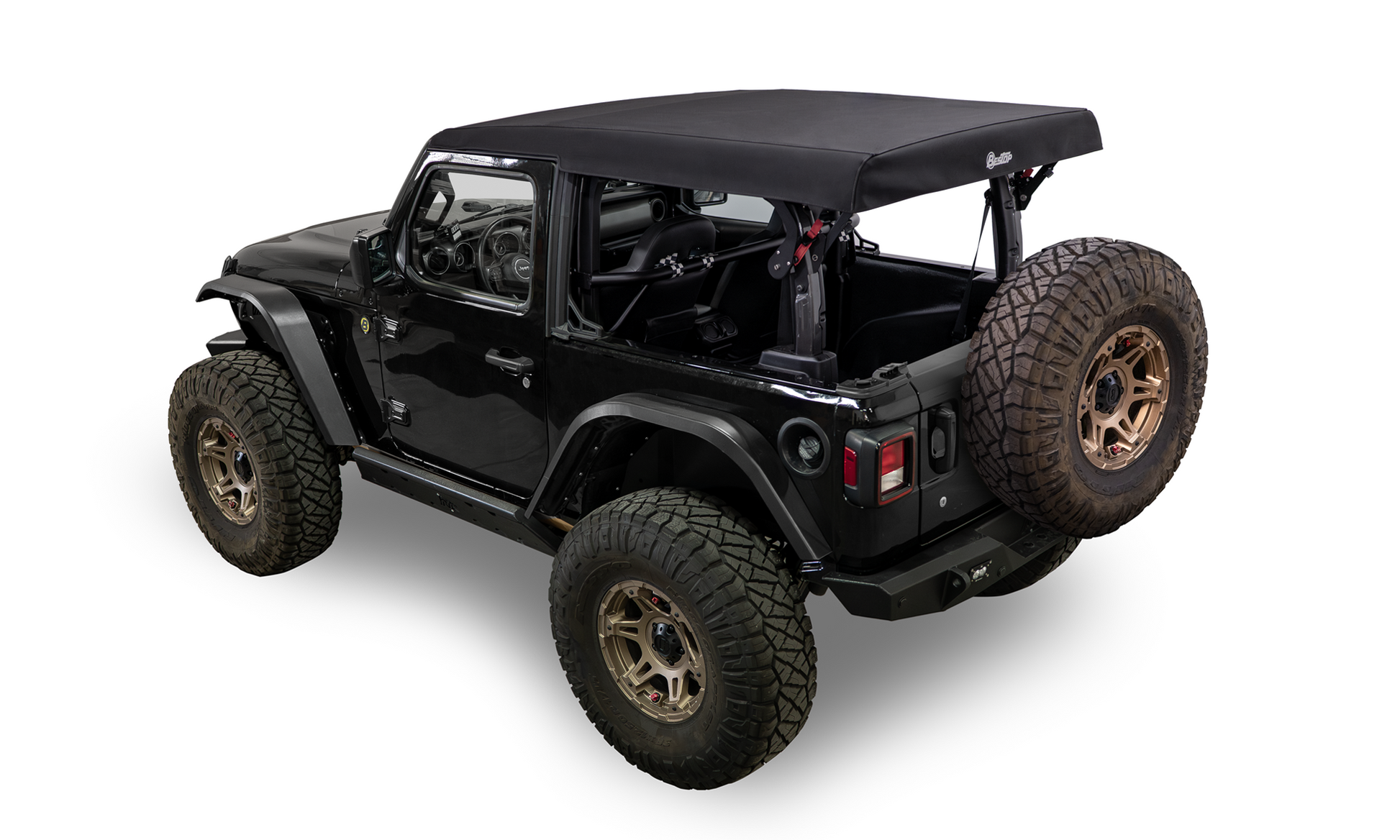 Bestop Supertop Glide Jeep 2018-2025 Wrangler JL 2-Door Squareback Bestop