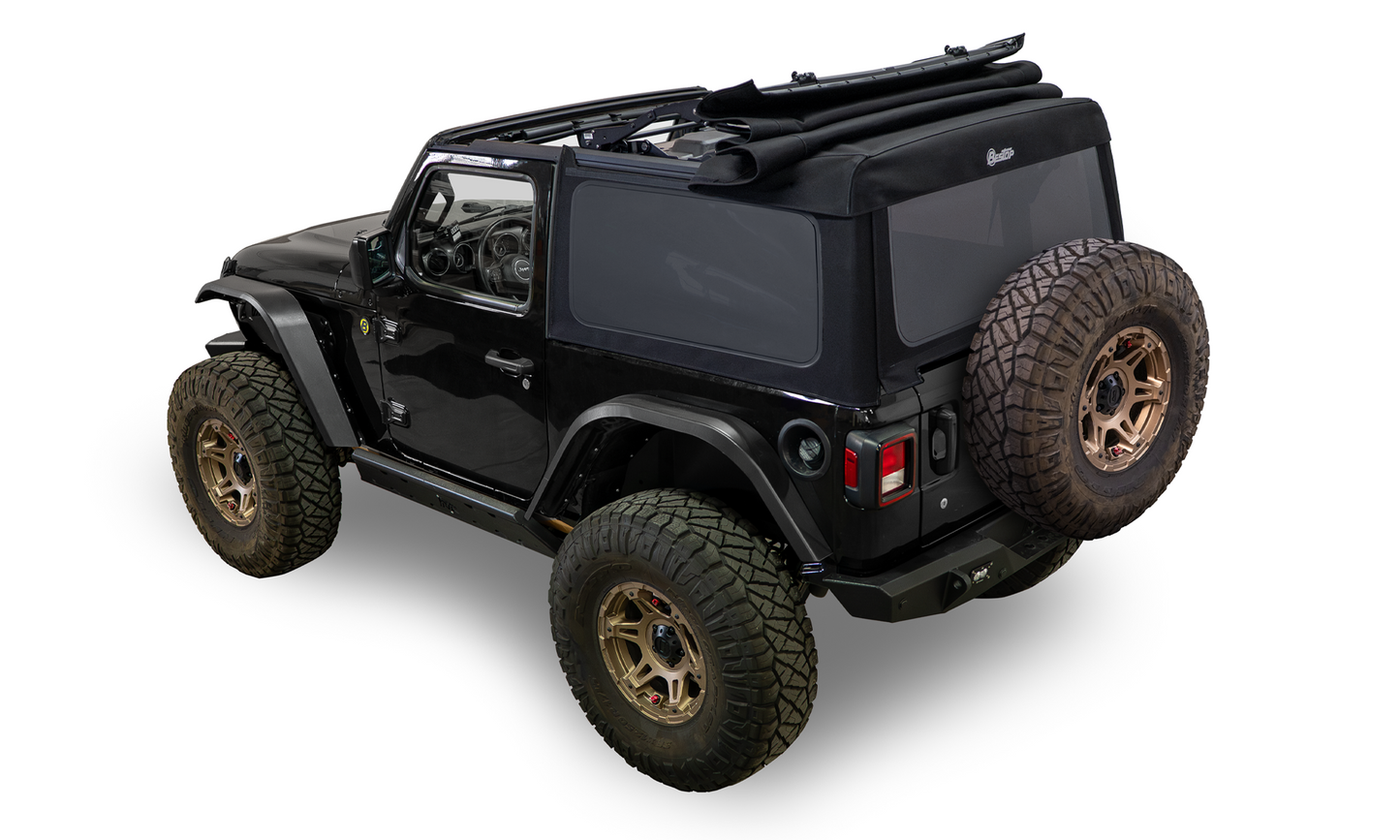 Bestop Supertop Glide Jeep 2018-2025 Wrangler JL 2-Door Squareback Bestop