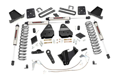 6 Inch Suspension Lift Kit w/V2 Shocks Diesel 15-16 F-250 Super Duty Rough Country-1