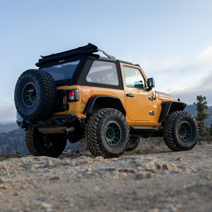 Jeep Wrangler Trektop Glide Slantback Soft Tops For Jeep 2018-Current Wrangler JL 2 Door Bestop-19
