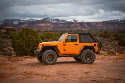Jeep Wrangler Trektop Glide Slantback Soft Tops For Jeep 2018-Current Wrangler JL 2 Door Bestop-37