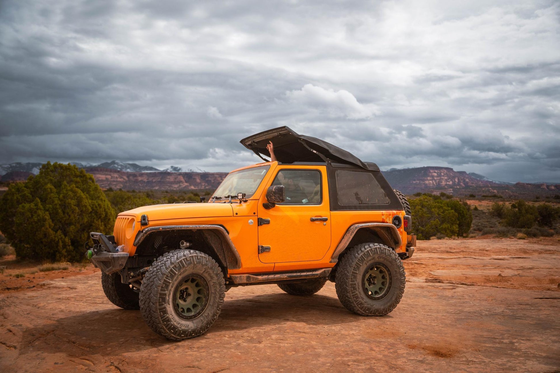 Bestop Jeep Wrangler Trektop Glide Slantback Soft Tops For Jeep 2018-Current Wrangler JL 2 Door Bestop