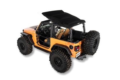 Jeep Wrangler Trektop Glide Slantback Soft Tops For Jeep 2018-Current Wrangler JL 2 Door Bestop-10