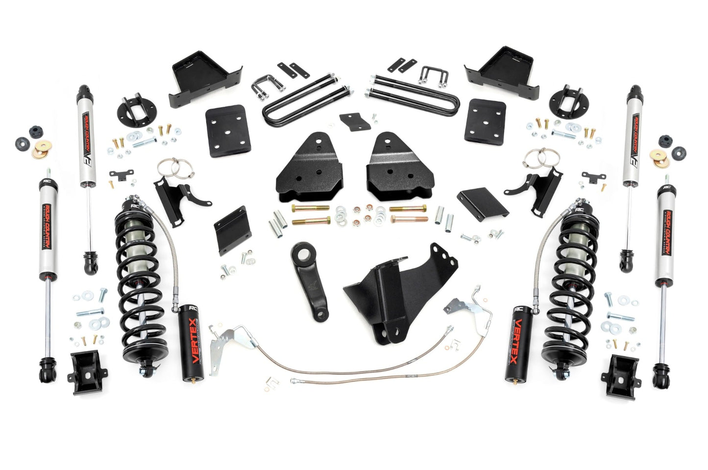 6 Inch Lift Kit Gas OVLD C/O V2 Ford F-250 Super Duty (15-16) Rough Country