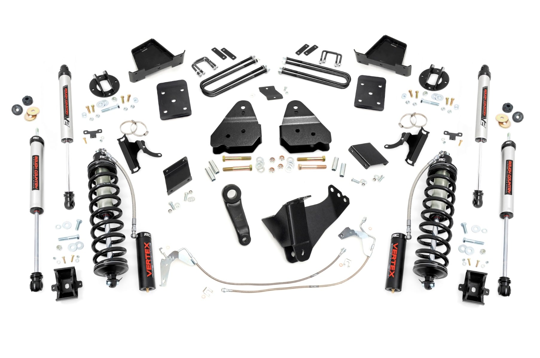 6 Inch Lift Kit Gas OVLD C/O V2 Ford F-250 Super Duty (15-16) Rough Country